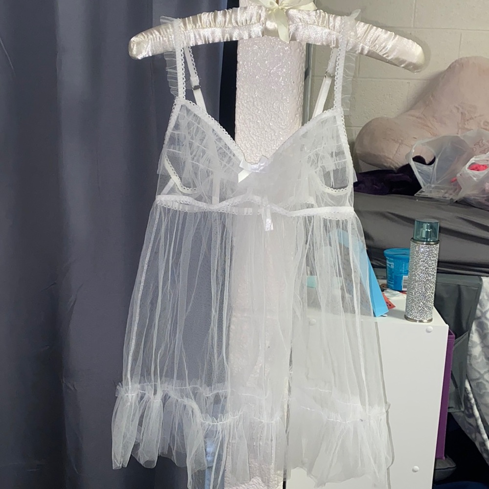 Victoria Secret “I Do” Bridal Babydoll Top